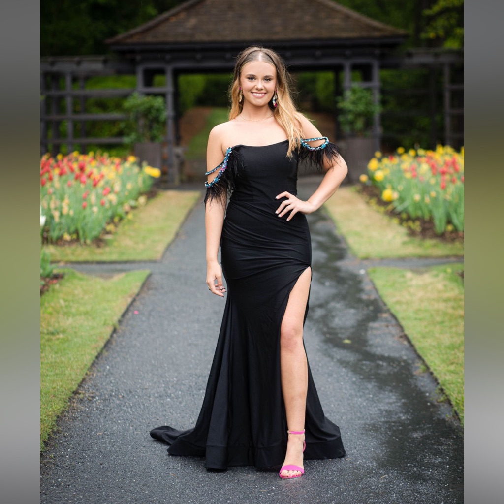 Black Amarra Prom Dress Size 4